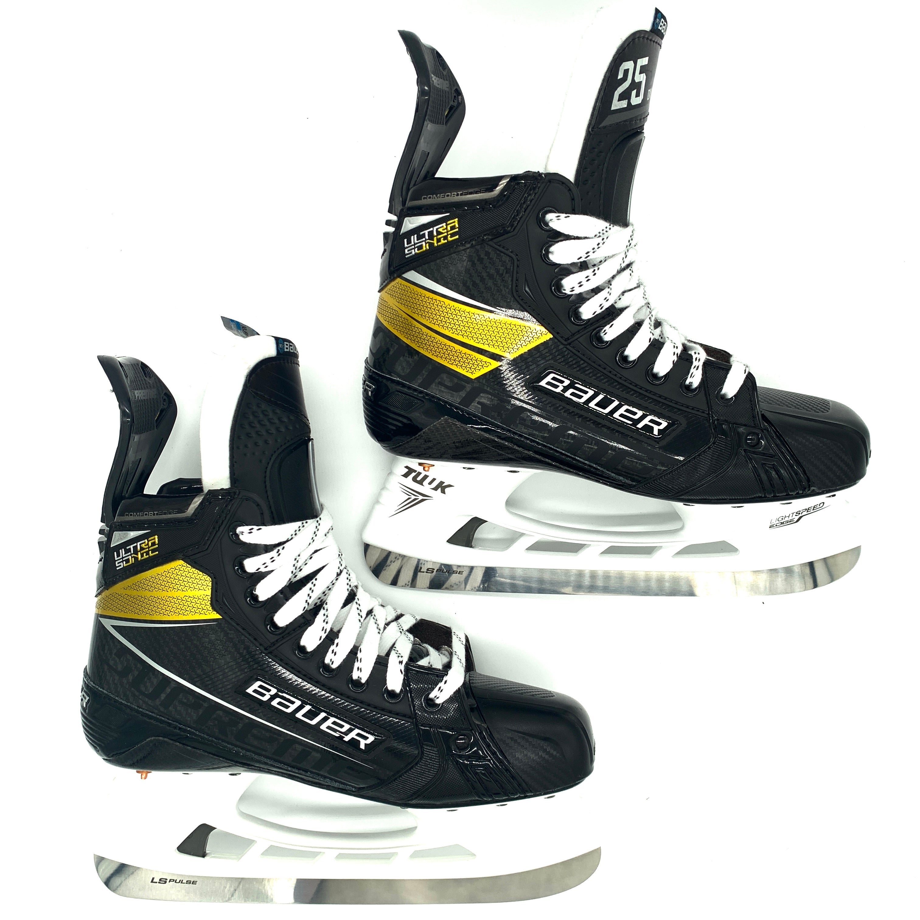 Bauer Supreme Ultrasonic - Nouveaux patins de hockey Pro Stock - Taille 8.25D
